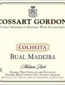 Madeira Cossart “Bual”Medium Riche Single Harvest  0.50 L.  Colheita 1997